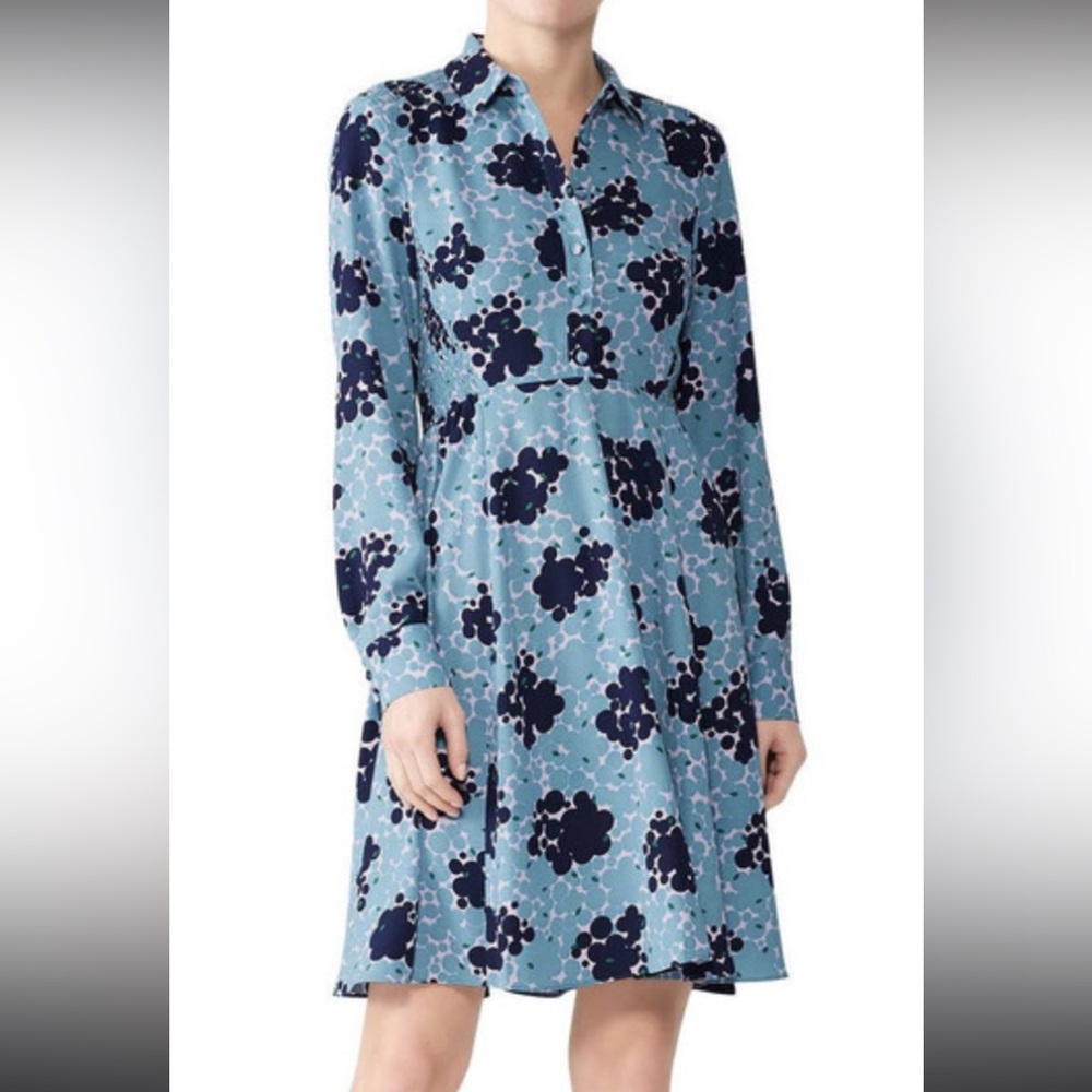 Kate spade long sleeve bubble dot dress size 4